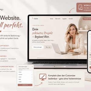 WordPress Theme &auml;stethisch f&uuml;r Coaches